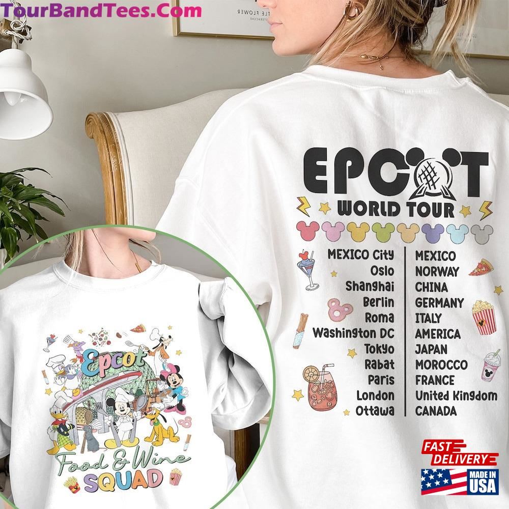 Disneyland Drinking Around The World Shirt Epcot Food And Wine Disneyworld Hoodie Sweatshirt 29Uf116578 – Utopia Fashion