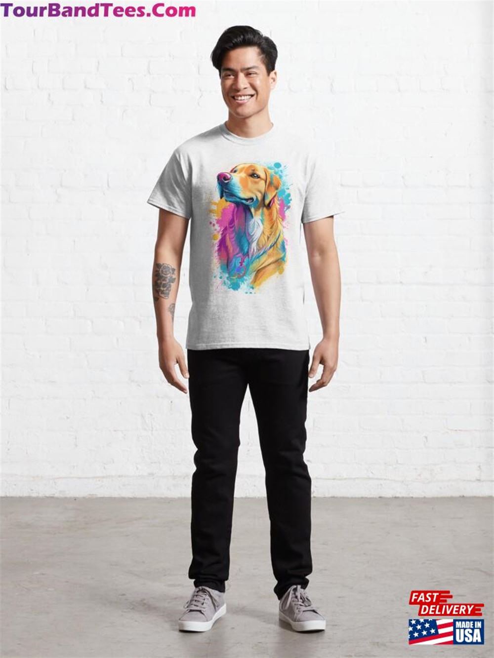 Dog Vectorart Tshirt T-Shirt Unisex 29Uf092101 – Utopia Fashion