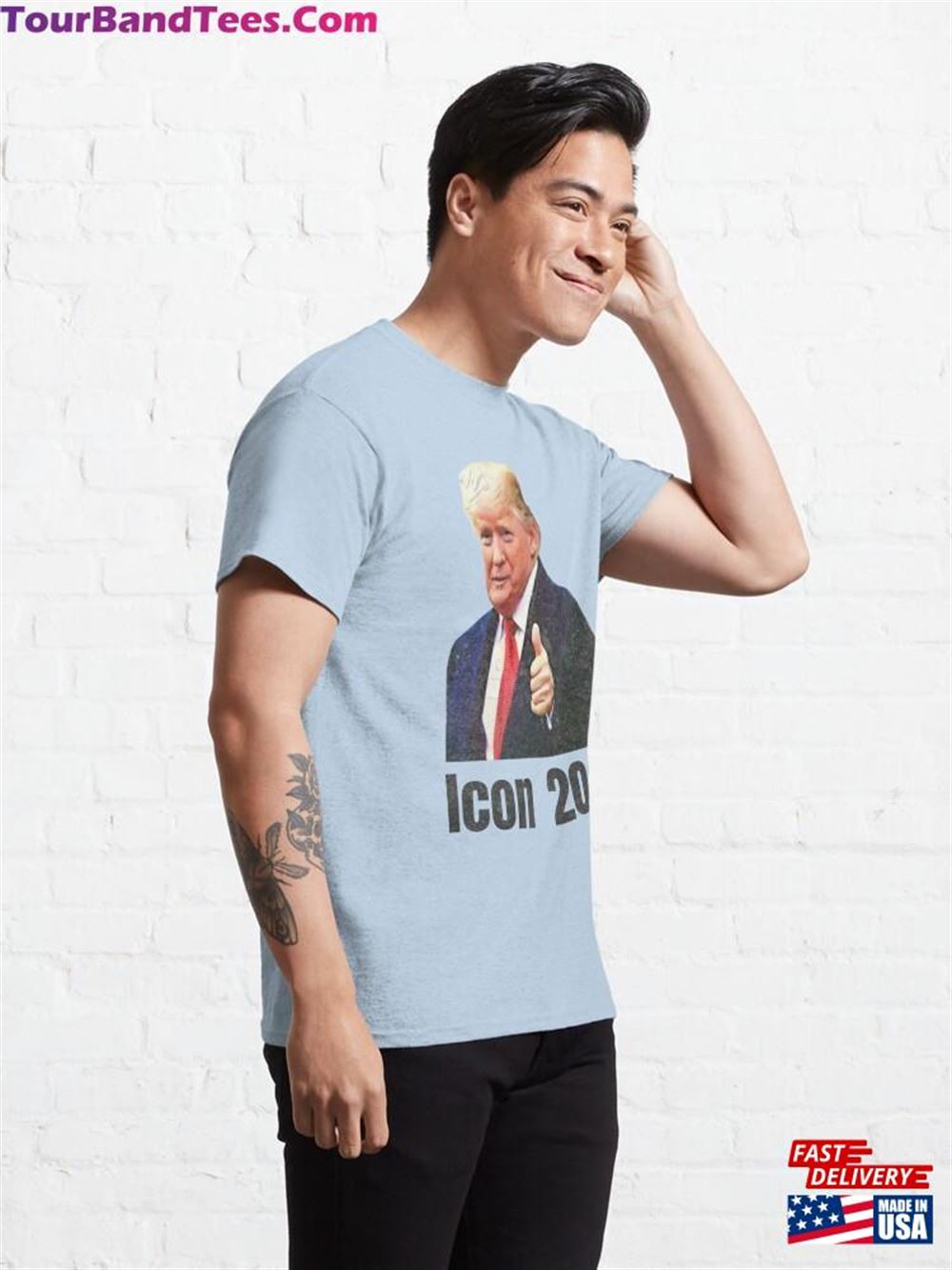 Donald Trump Icon Classic T-Shirt Unisex 29Uf096768 – Utopia Fashion