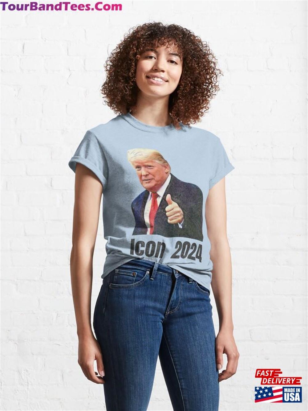 Donald Trump Icon Classic T-Shirt Unisex 29Uf096768 – Utopia Fashion