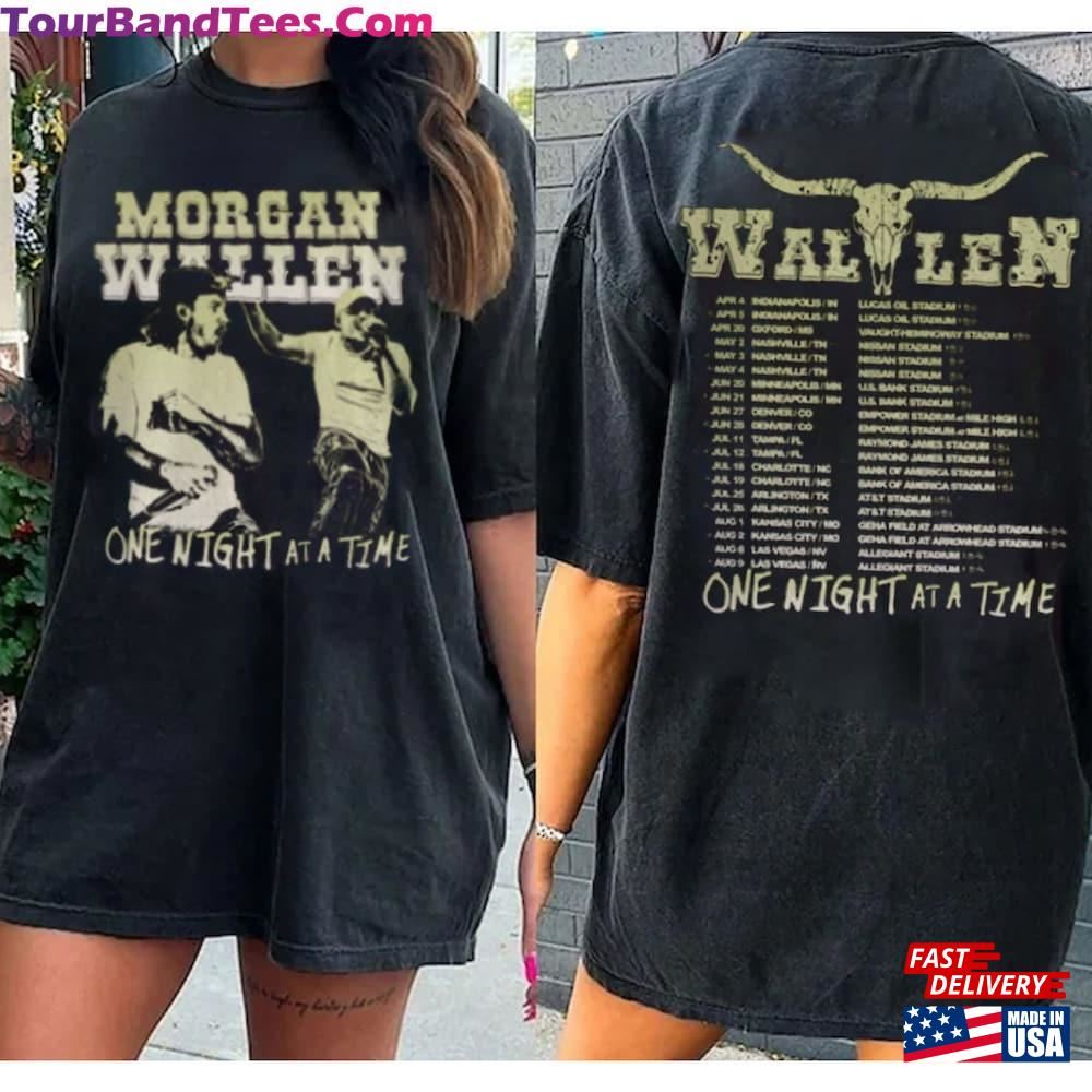 Double Side Vintage Wallen Tour T-Shirt One Night At A Time Shirt Country Music Classic 29Uf098182 – Utopia Fashion