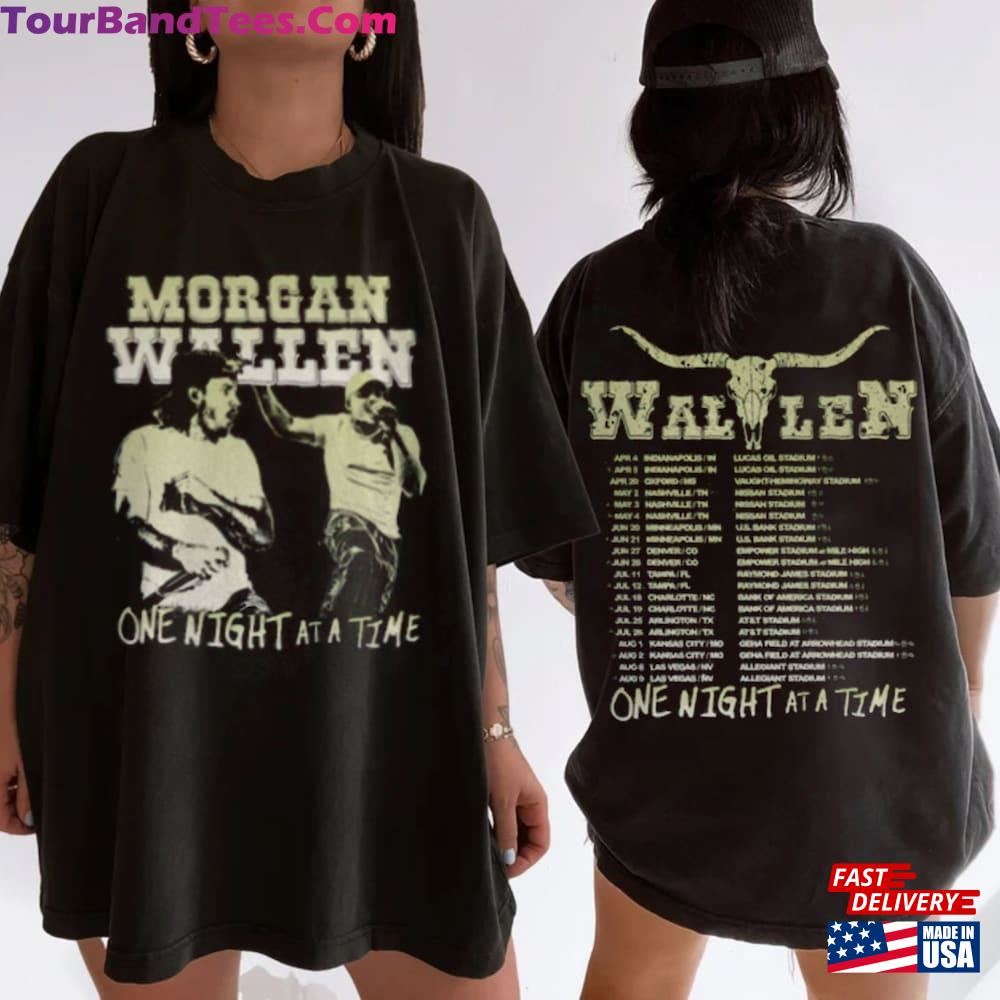 Double Side Vintage Wallen Tour T-Shirt One Night At A Time Shirt Country Music Classic 29Uf098182 – Utopia Fashion