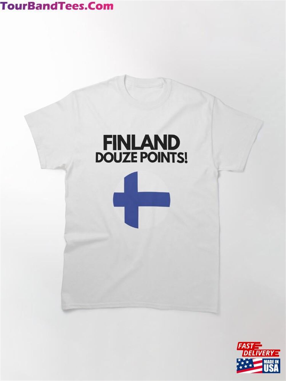 Douze Points To Finland Esc Malmo T-Shirt Unisex Hoodie 29Uf116212 – Utopia Fashion