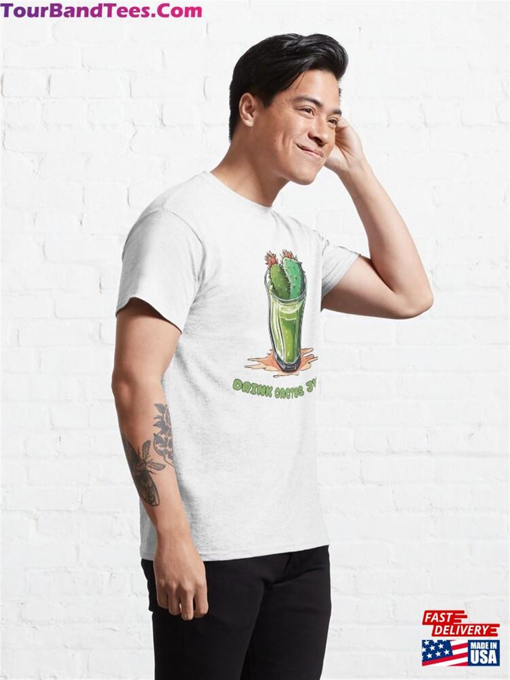 Drink Cactus Juice Classic T-Shirt Hoodie 29Uf111903 – Utopia Fashion