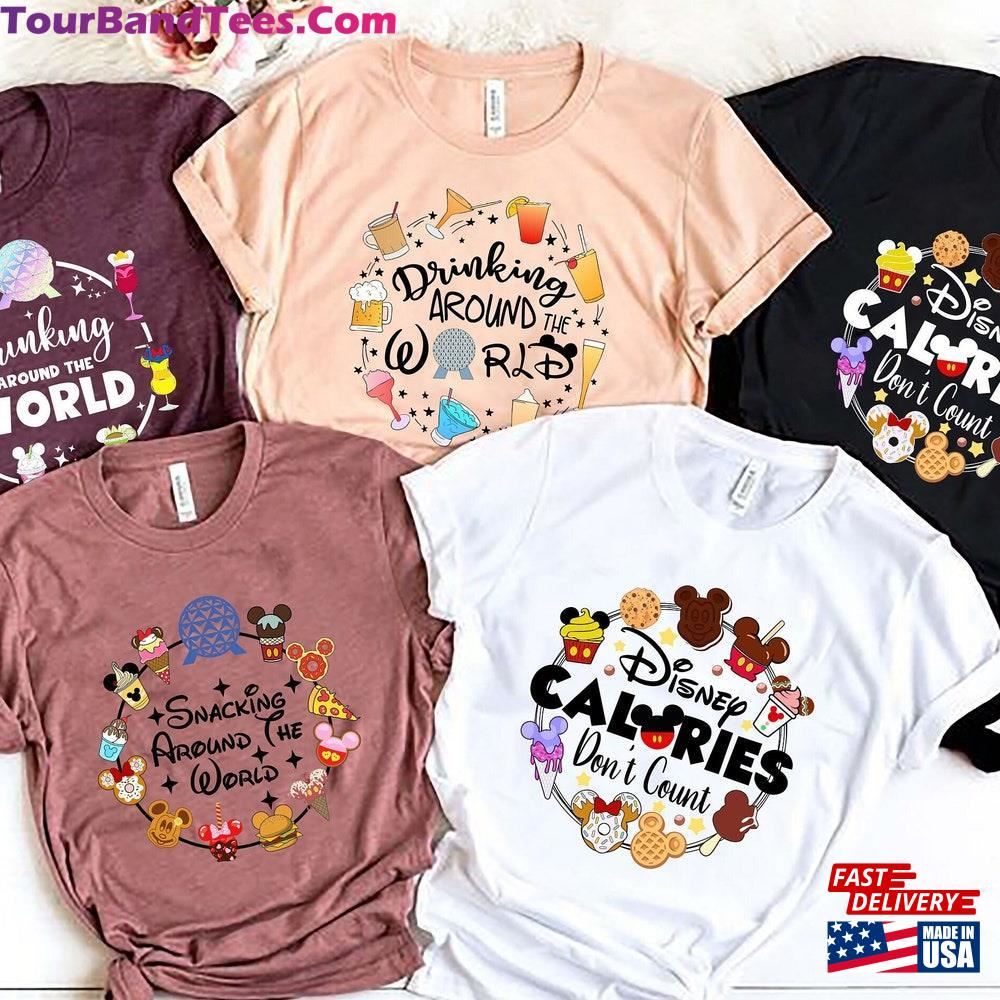 Drinking Around World Shirt Disney Epcot Custom Tee Unisex Hoodie 29Uf112564 – Utopia Fashion