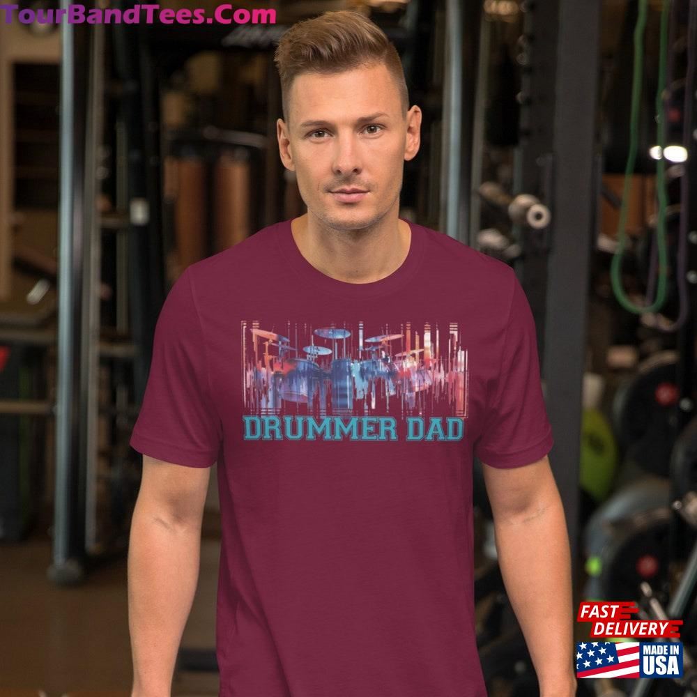 Drummer T Shirt For Dad Rock Band Tee Gifts Music Teacher Fathers Day Gift From Students Comfort Colors Classic Sweatshirt 29Uf106262 – Utopia Fashion