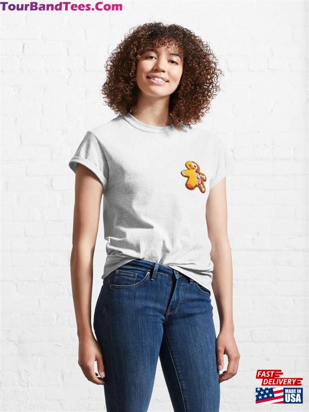 Ducky Gingerbread Anatomy Classic T-Shirt 29Uf117819 – Utopia Fashion