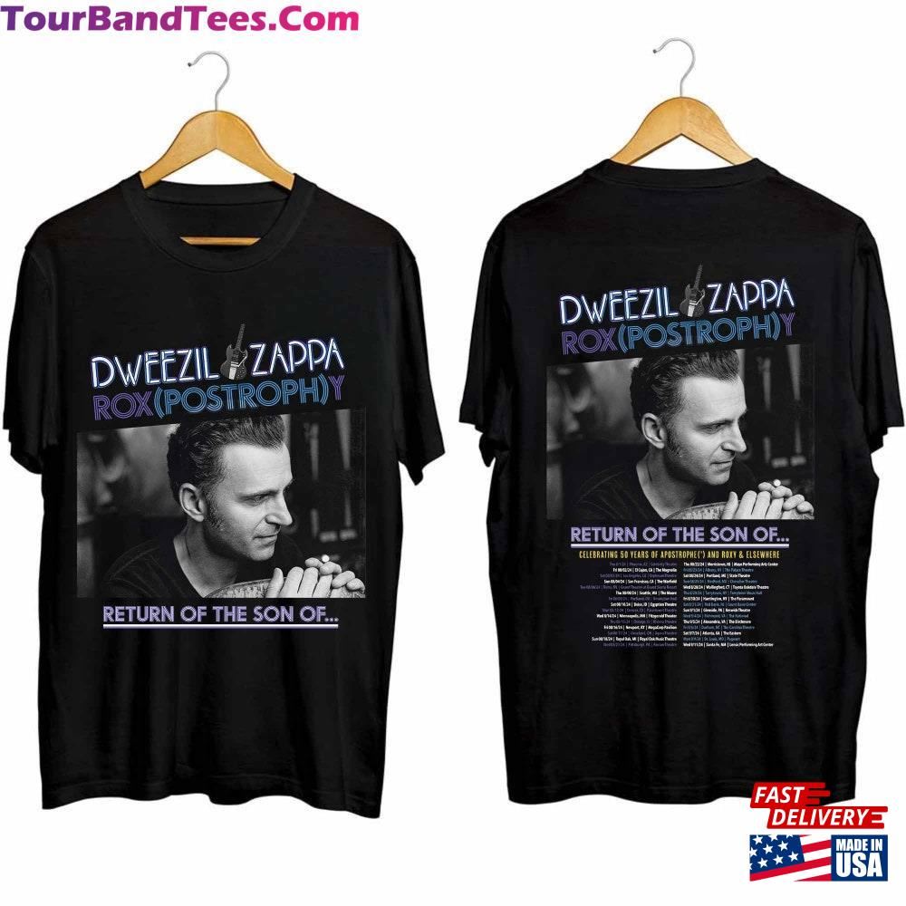 Dweezil Zappa Tour Shirt Fan T-Shirt Classic 29Uf096513 – Utopia Fashion