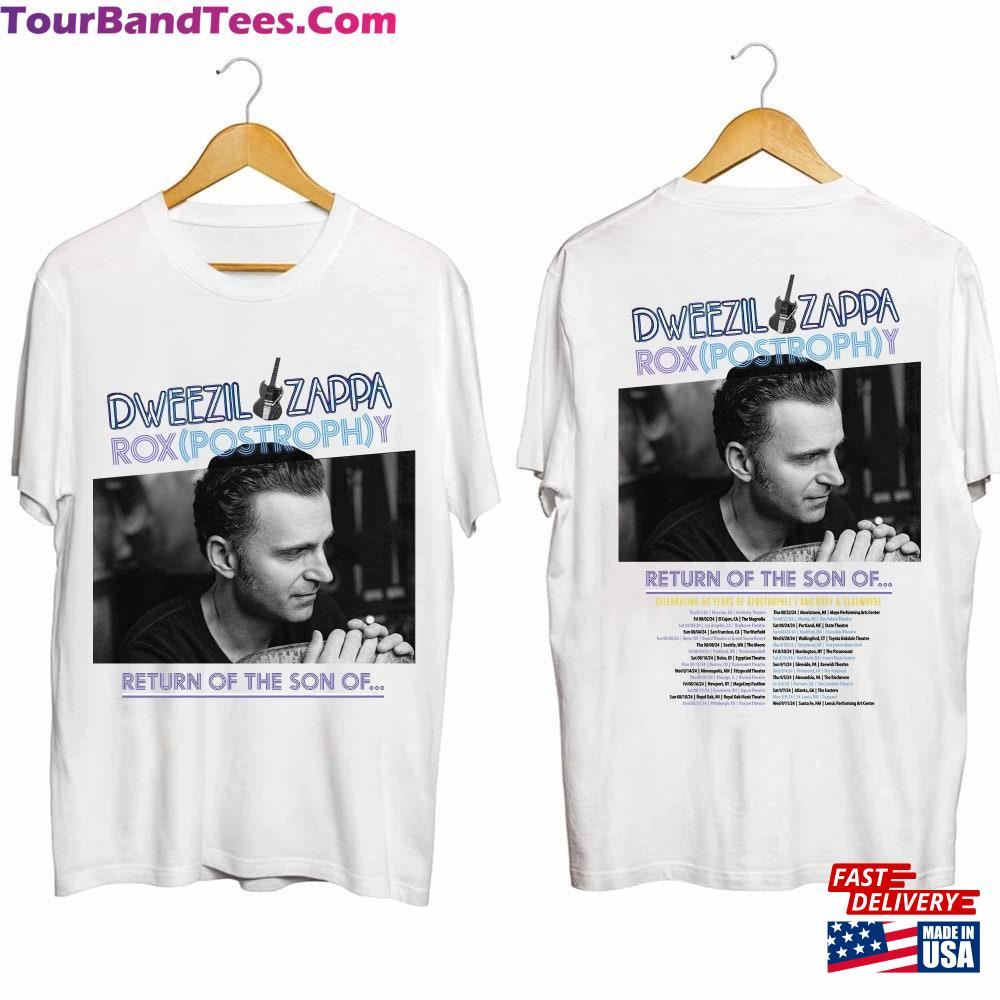 Dweezil Zappa Tour Shirt Fan T-Shirt Classic 29Uf096513 – Utopia Fashion