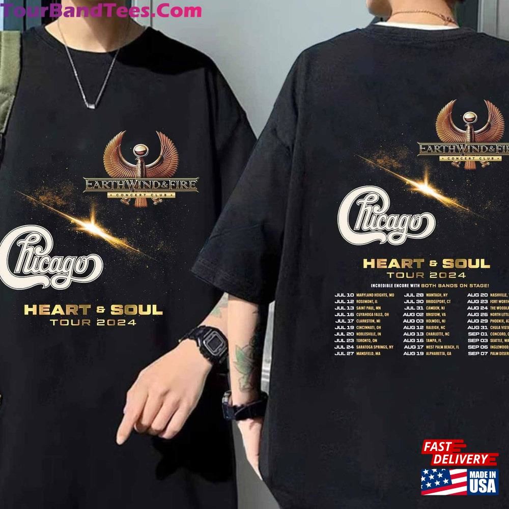 Earth Wind And Fire Chicago Heart Amp Soul Tour Shirt Concert Hoodie Unisex 29Uf107155 – Utopia Fashion