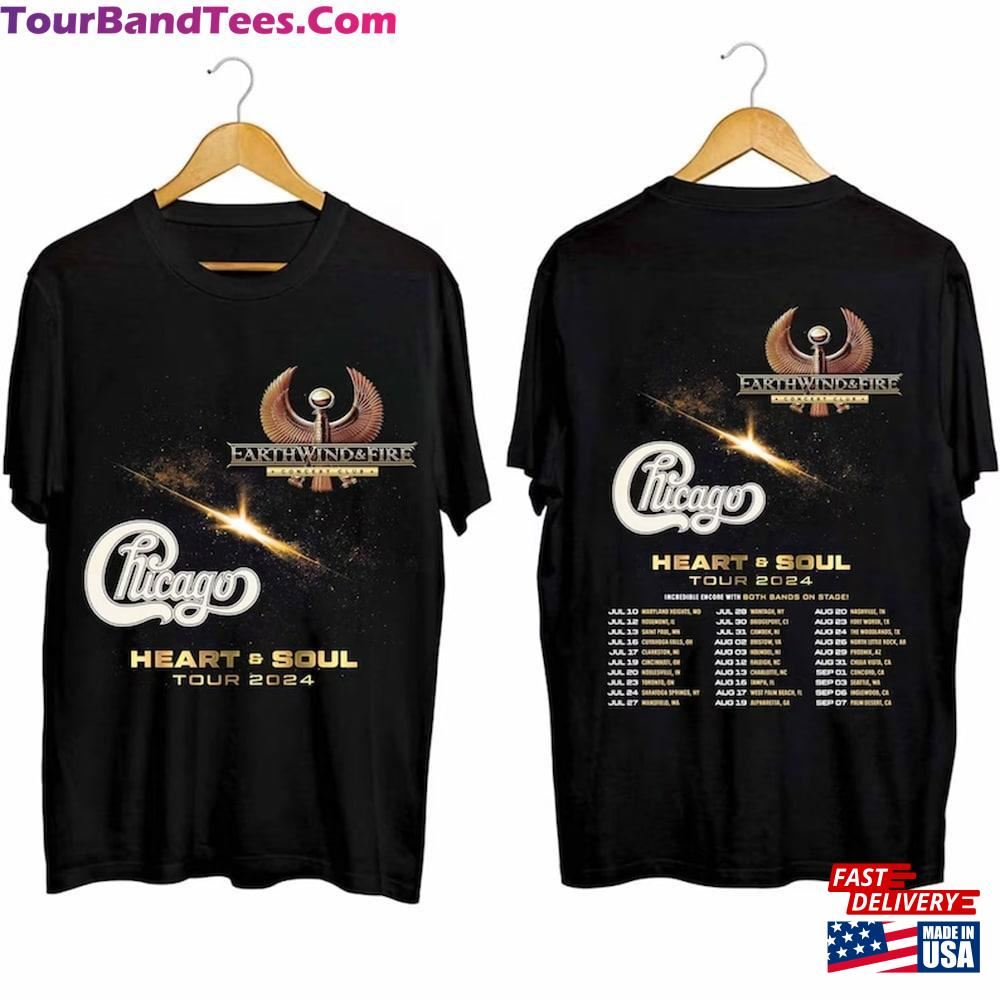 Earth Wind And Fire Chicago Tour Shirt Heart Amp Soul Hoodie Sweatshirt 29Uf097931 – Utopia Fashion