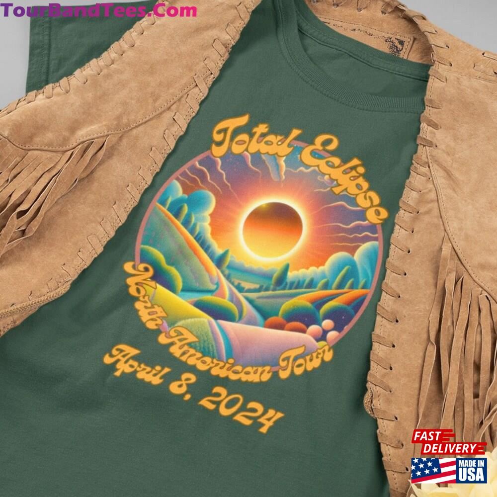 Eclipse Total North American Tour Comfort Colors T-Shirt Unisex Classic 29Uf106792 – Utopia Fashion