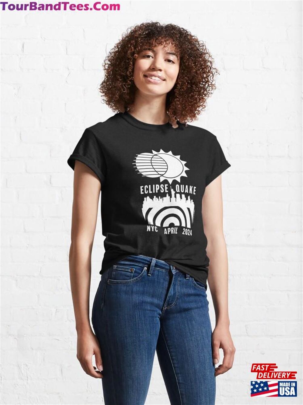 Eclipse Quake Nyc Classic T-Shirt Unisex 29Uf093177 – Utopia Fashion