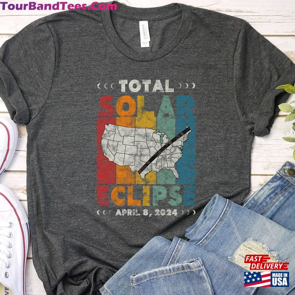 Eclipse Shirt Total Solar Tour Path Of Totality Sweatshirt Classic 29Uf112993 – Utopia Fashion