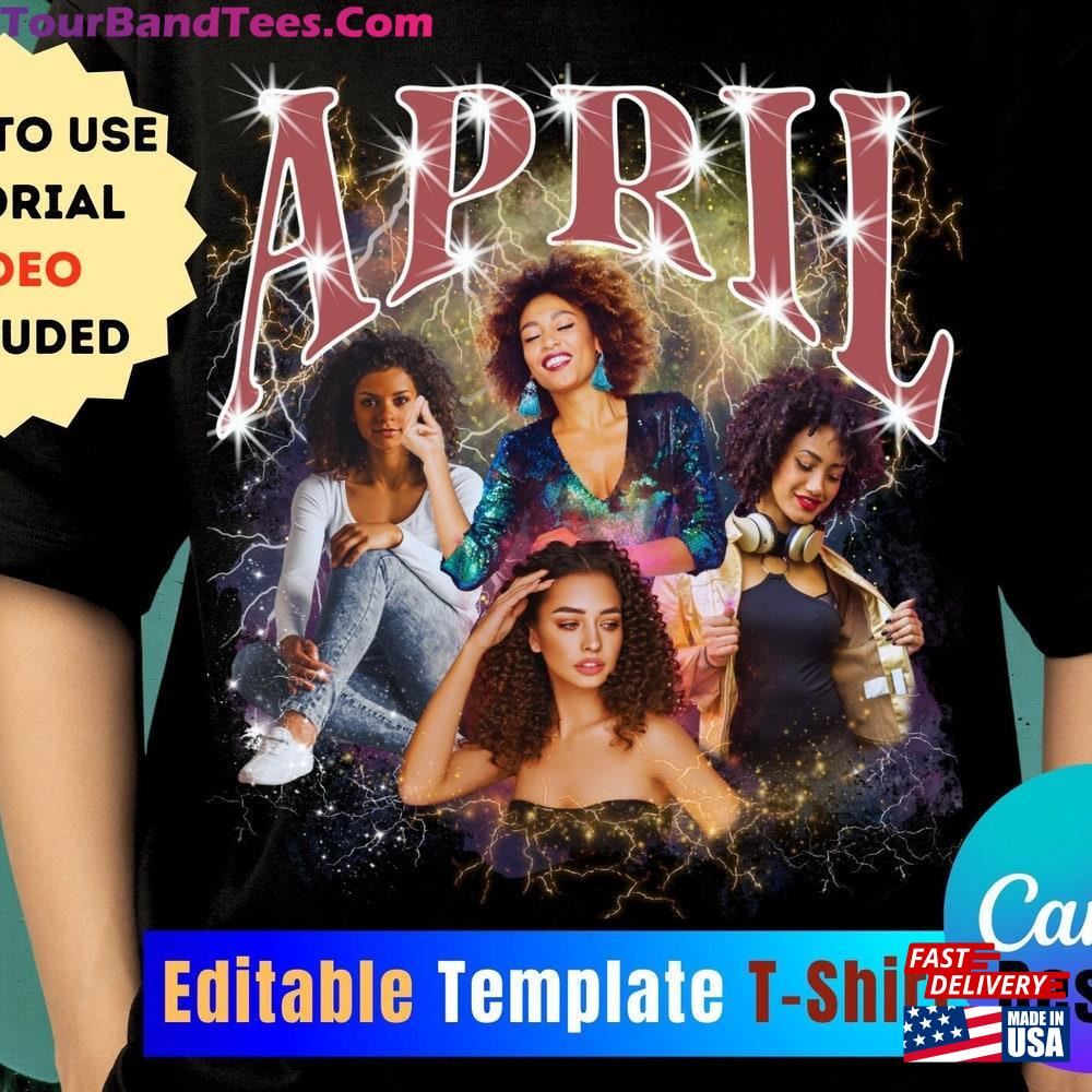 Editable Custom Your Own Bootleg Tee Canva Templates Retro Rap Personalized Photo Vintage Graphic 90S Unisex Sweatshirt 29Uf106172 – Utopia Fashion