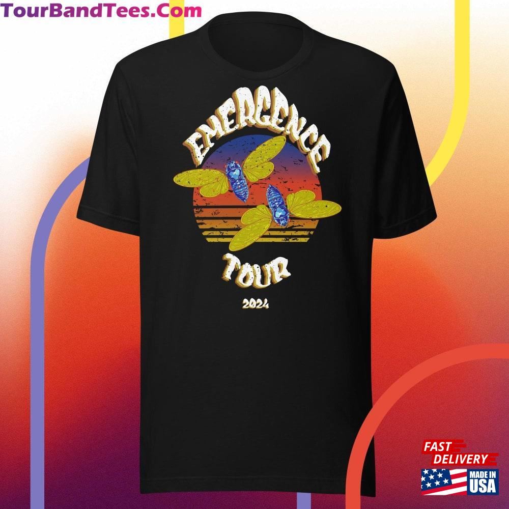 Emergence Tour Shirt Periodical Cicada Band T-Shirt Classic 29Uf096925 – Utopia Fashion