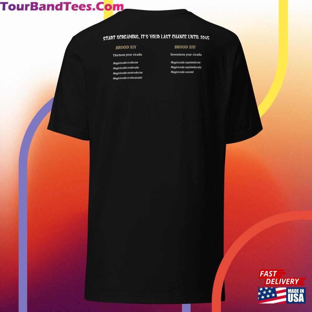 Emergence Tour Shirt Periodical Cicada Band T-Shirt Classic 29Uf096925 – Utopia Fashion