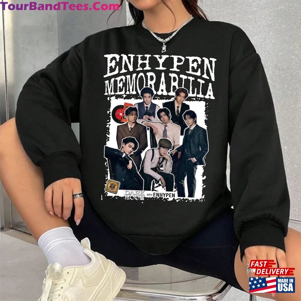 Enhypen Memorabilia Album Sweatshirt Dark Moon Special Shirt En World Tour Fate Plus Jake Unisex Classic 29Uf096903 – Utopia Fashion