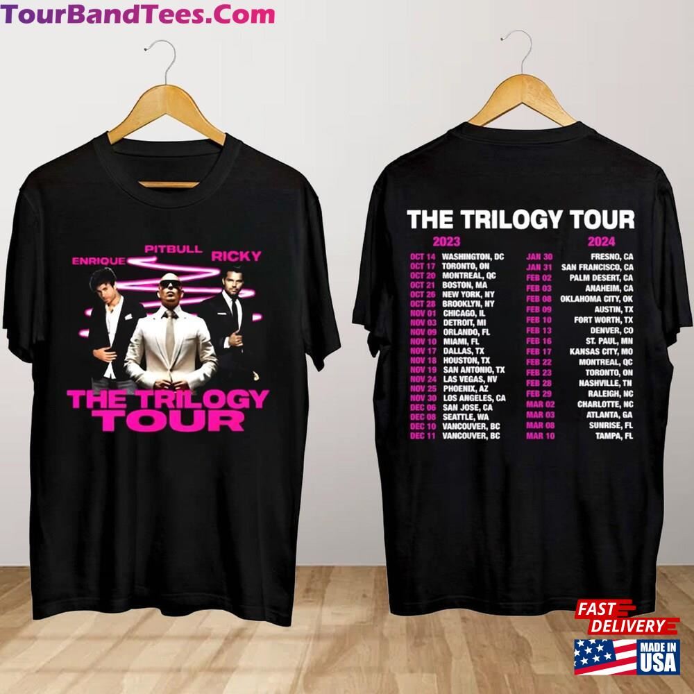 Enrique Iglesias X Pitbull Ricky Martin The Trilogy Tour Shirt Concert T-Shirt Hoodie 29Uf092295 – Utopia Fashion