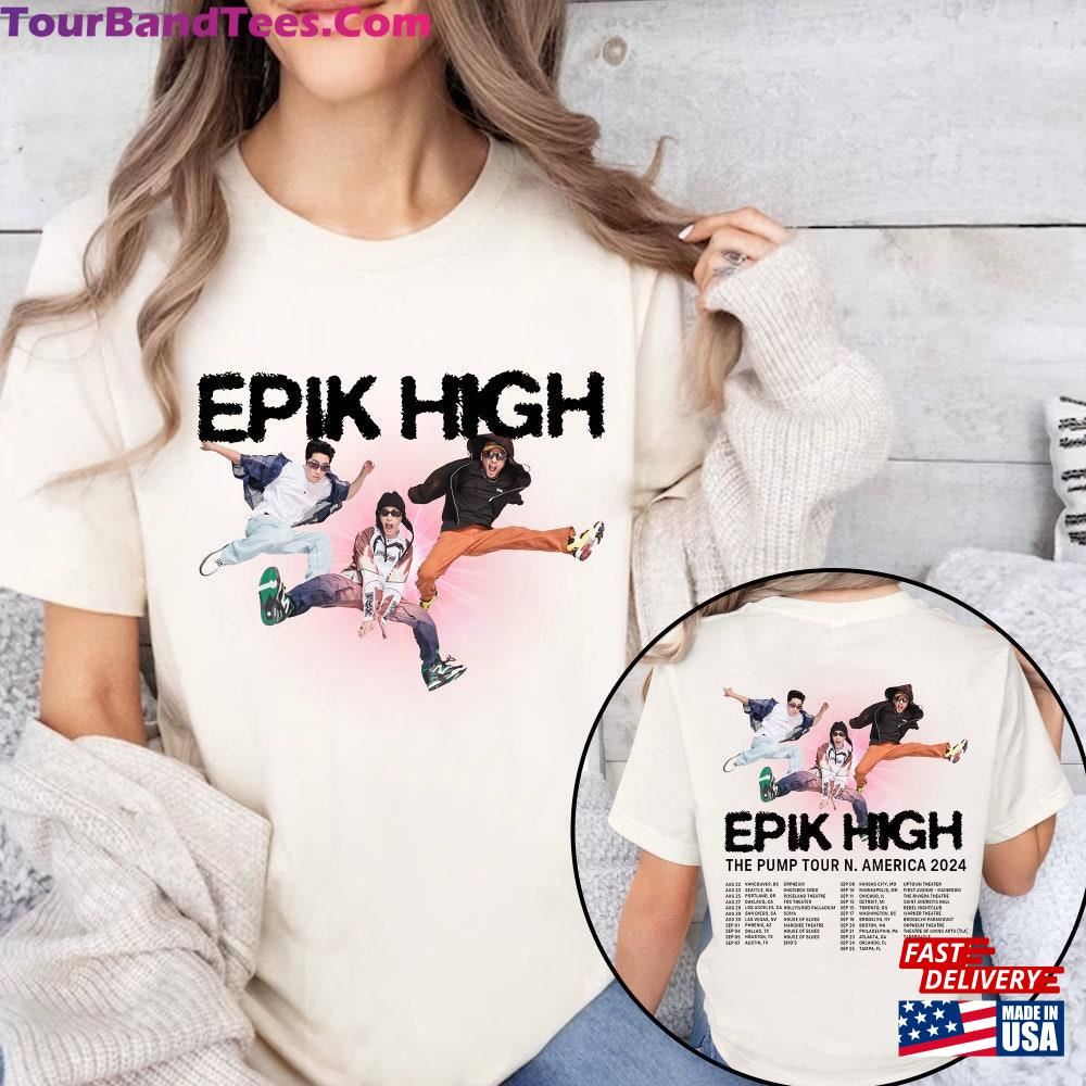 Epik High Tour Shirt The Pump Merch Sweatshirt Unisex 29Uf097299 – Utopia Fashion