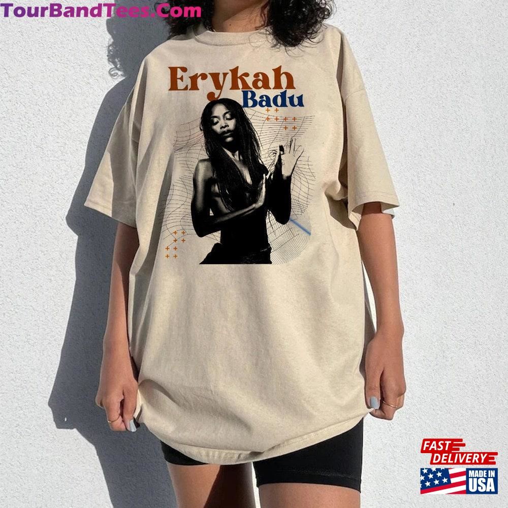 Erykah Badu Graphic Tour Shirt Concert T-Shirt Sweatshirt 29Uf096819 – Utopia Fashion