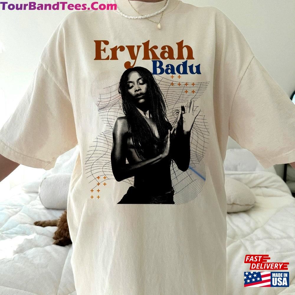 Erykah Badu Graphic Tour Shirt Concert T-Shirt Sweatshirt 29Uf096819 – Utopia Fashion