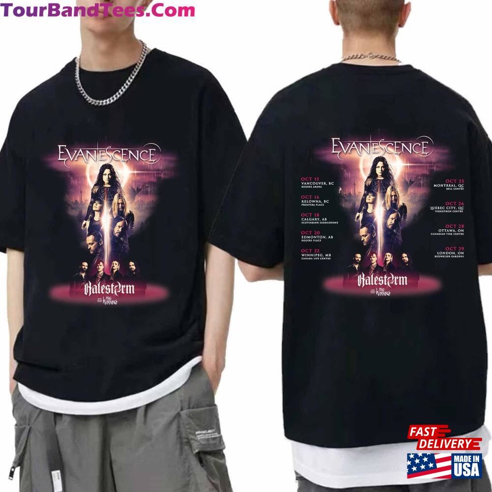 Evanescence Tour Shirt Band Fan Unisex Classic 29Uf116857 – Utopia Fashion