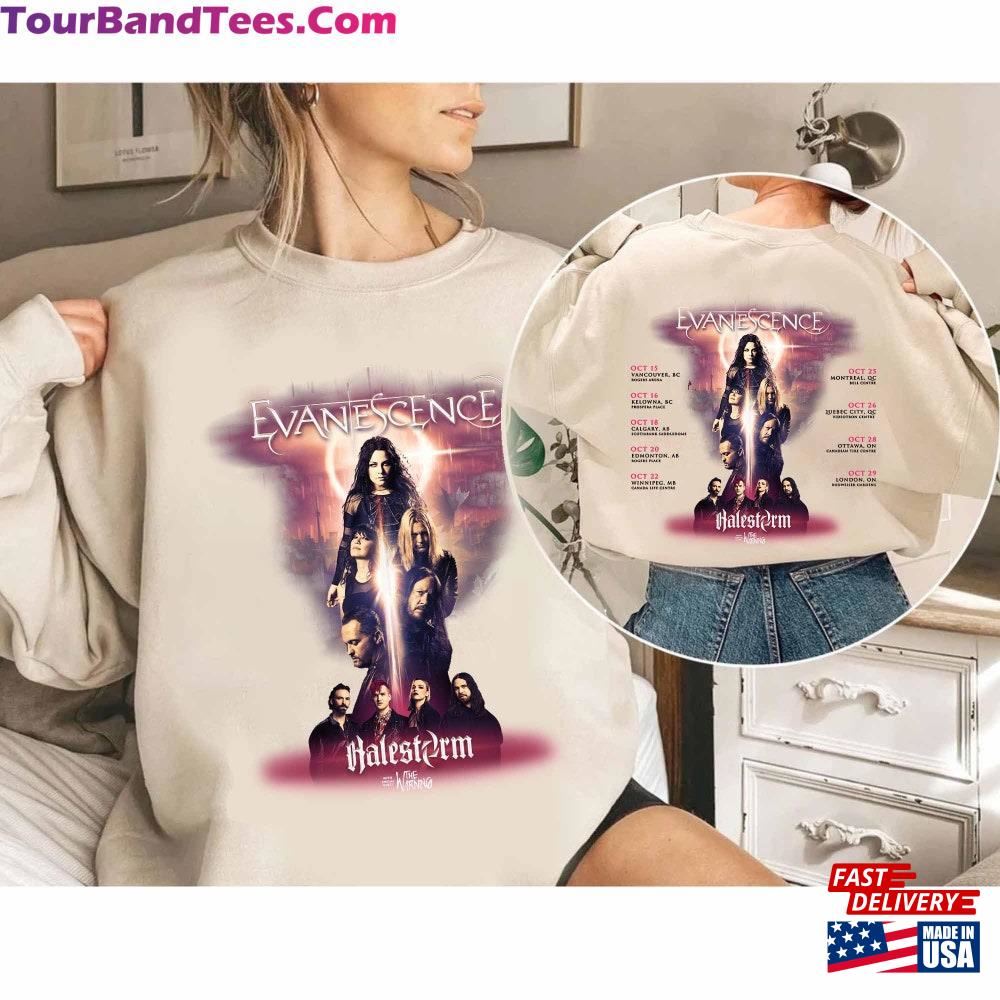 Evanescence Tour Shirt Band Fan Unisex Classic 29Uf116857 – Utopia Fashion