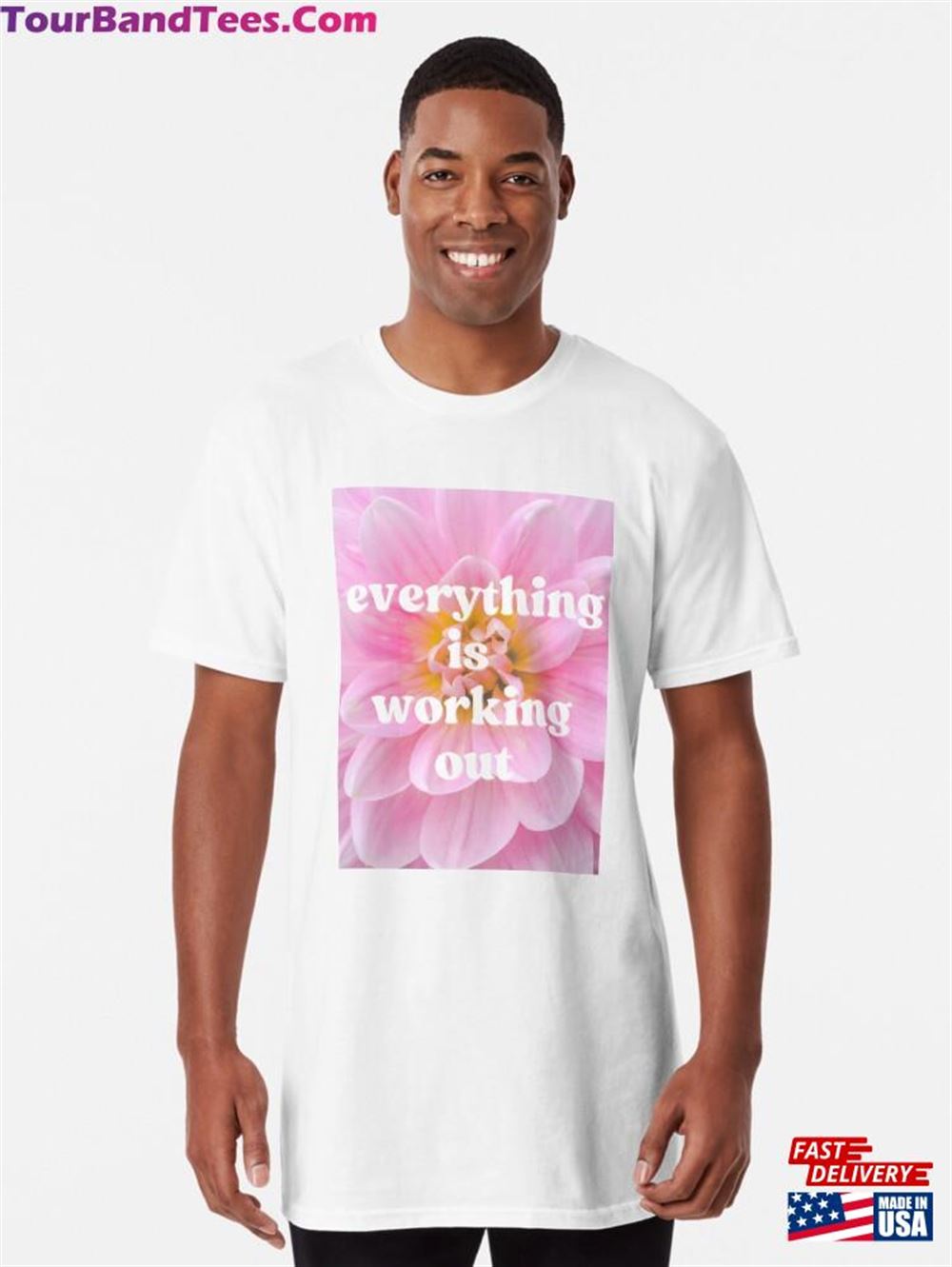 Everything Is Working Out Flower Long T-Shirt Classic Hoodie 29Uf117247 – Utopia Fashion