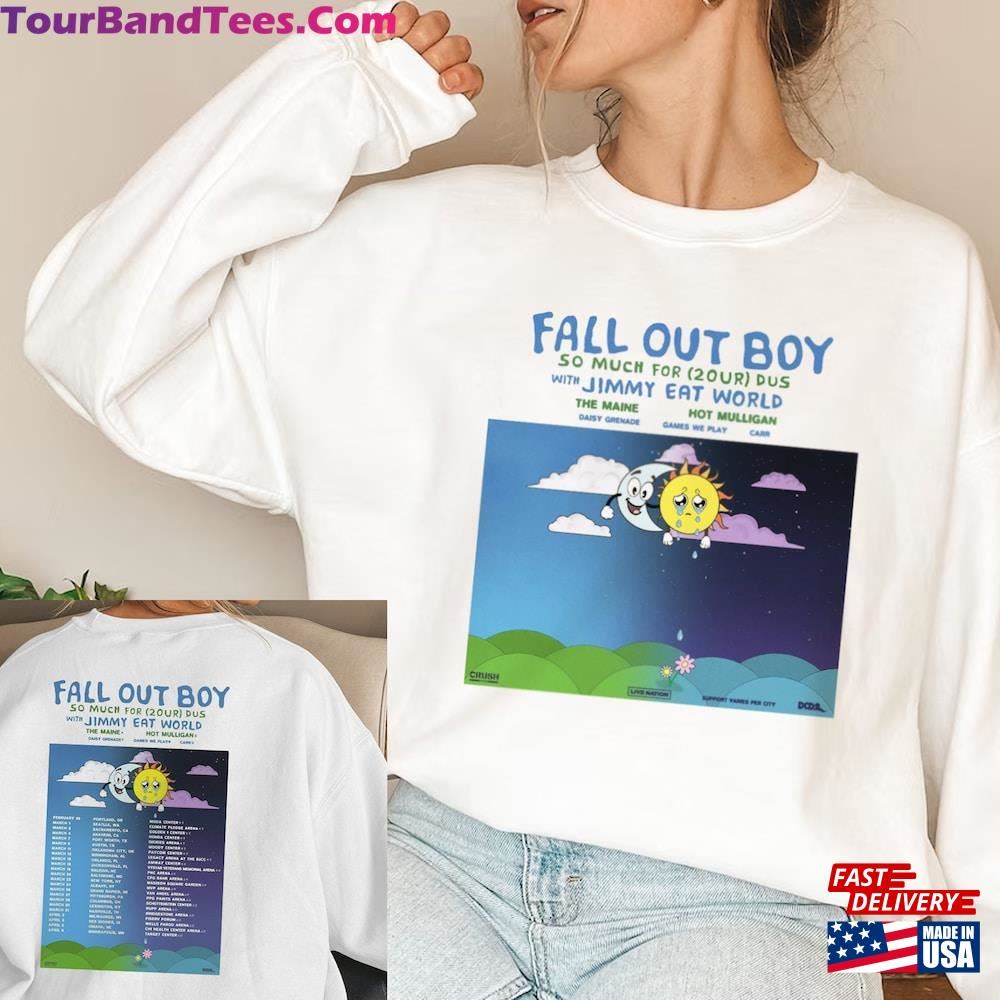 Fall Out Boy Take This To Your Grave T-Shirt So Much For 2Our Dust Tour Shirt Classic Hoodie 29Uf112418 – Utopia Fashion