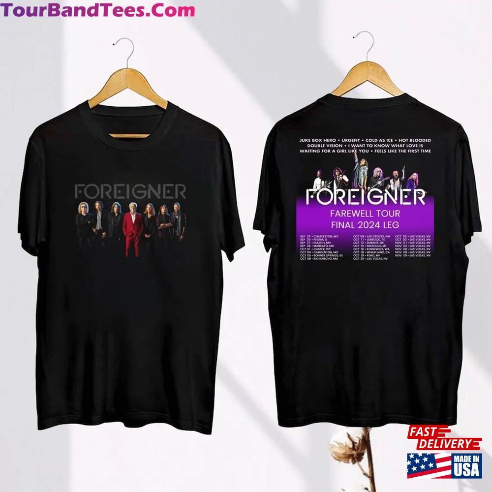 Farewell Tour Foreigner T-Shirt Band Concert Fan Gift Shirt Unisex Hoodie 29Uf096117 – Utopia Fashion