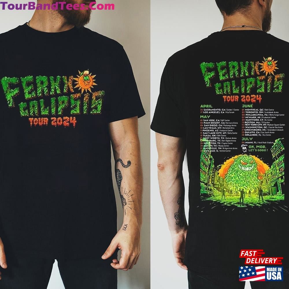 Feid Ferxxo Calipsis T-Shirt Tour Shirt Ferxxocalipsis World Sweatshirt Classic 29Uf116544 – Utopia Fashion