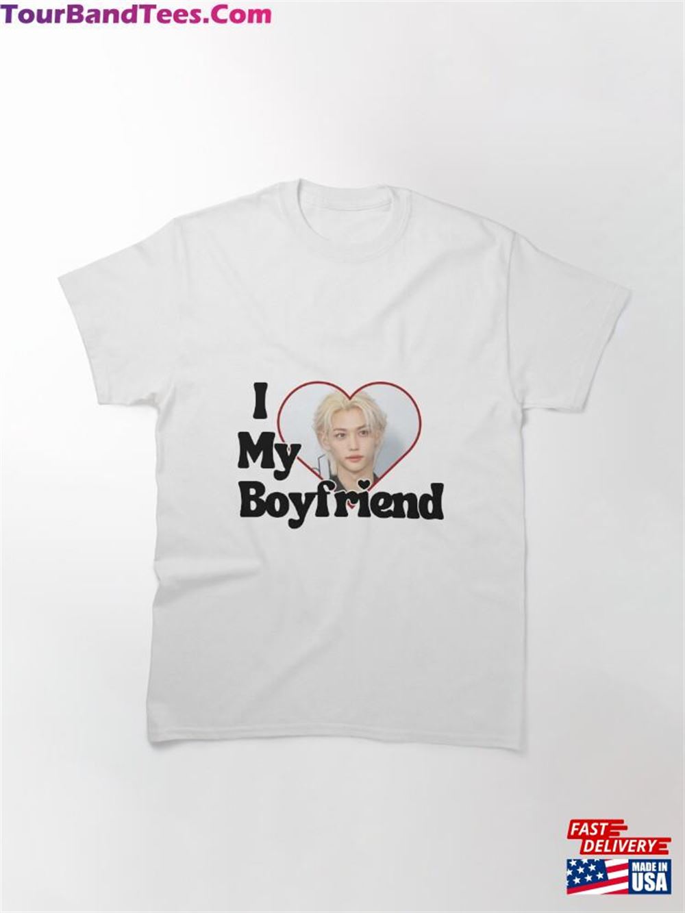 Felix I Love My Boyfriend Sticker Classic T-Shirt Hoodie Sweatshirt 29Uf112428 – Utopia Fashion