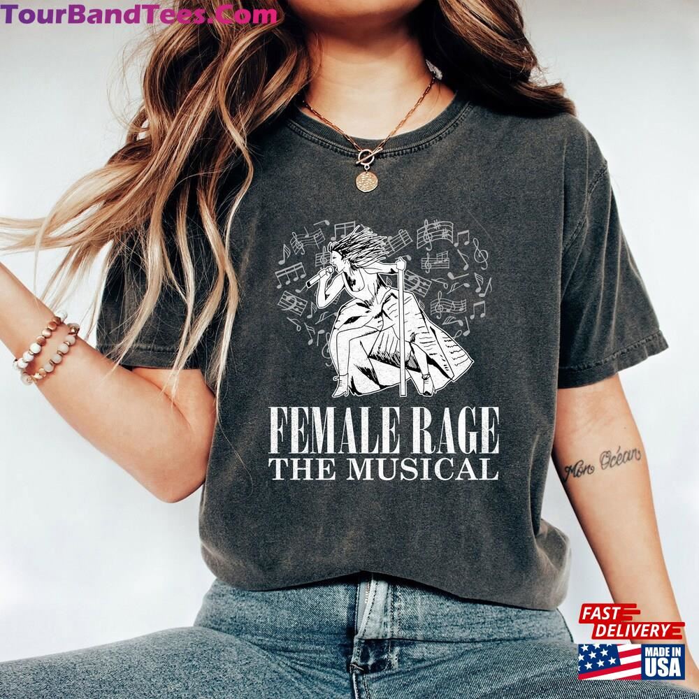 Female Rage The Musical Comfort Colors Shirt Tortured Poets Department Ttpd T-Shirt Unisex 29Uf101961 – Utopia Fashion