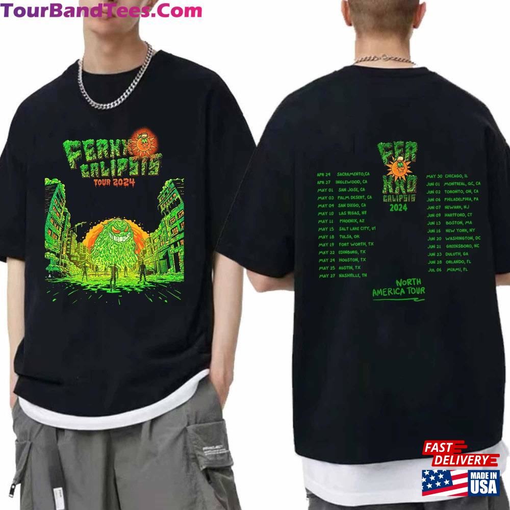 Ferxxocalipsis World Tour Shirt Feid Ferxxo Tee Unisex Hoodie 29Uf093068 – Utopia Fashion