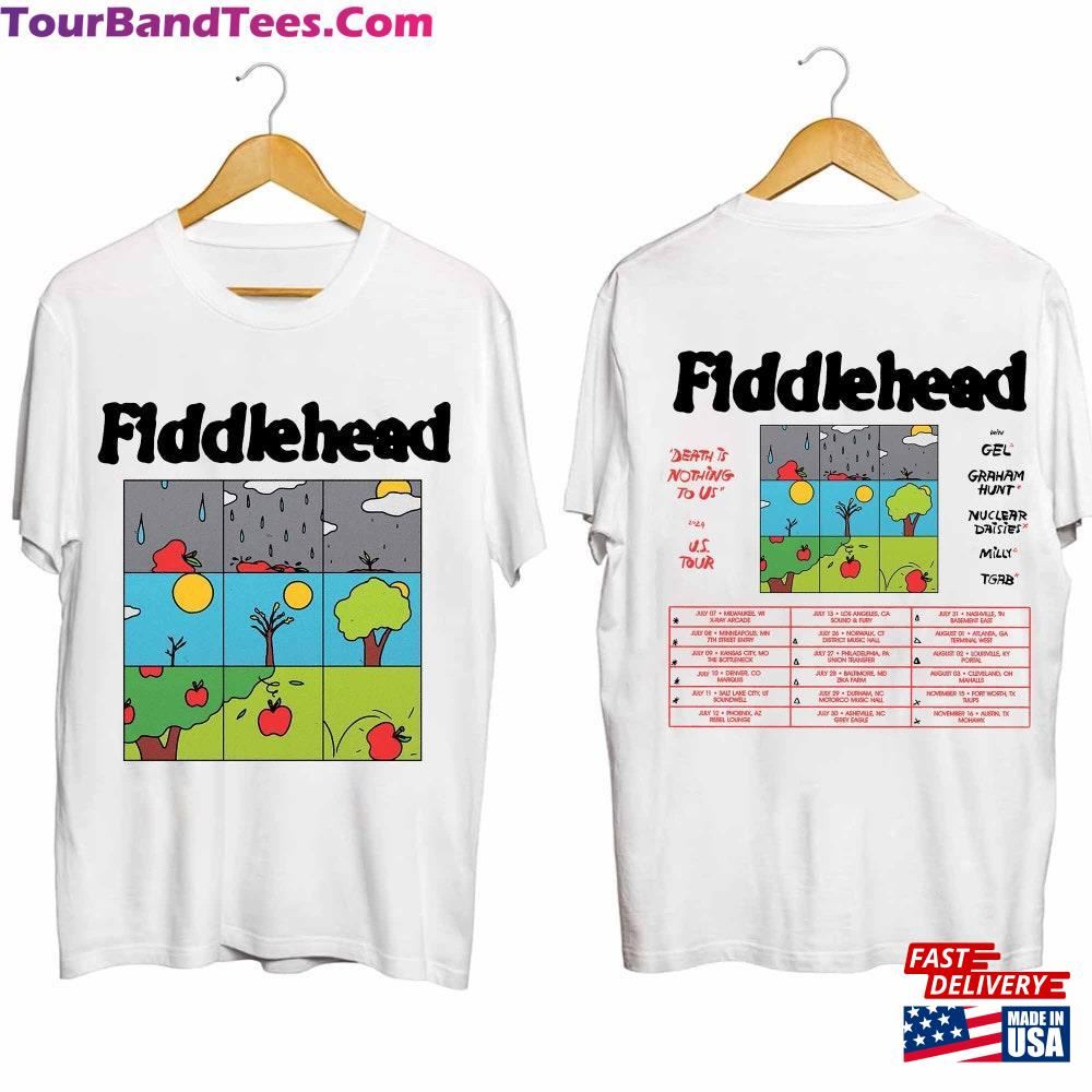 Fiddlehead Tour Shirt Band Fan Unisex Classic 29Uf102284 – Utopia Fashion