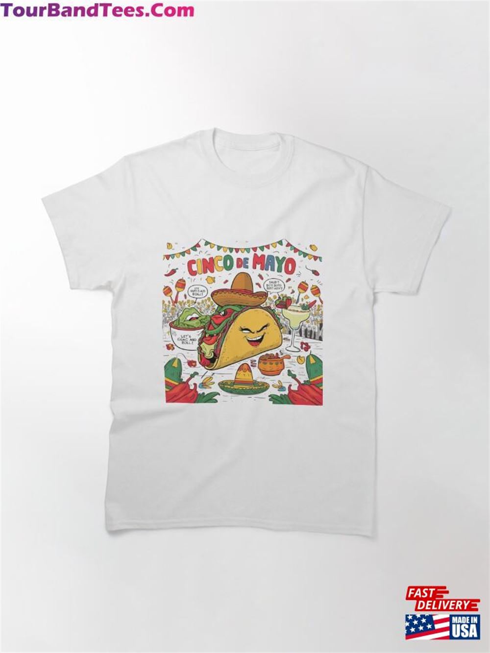 Fiesta Time Cinco De Mayo Lols! Classic T-Shirt Unisex 29Uf117273 – Utopia Fashion