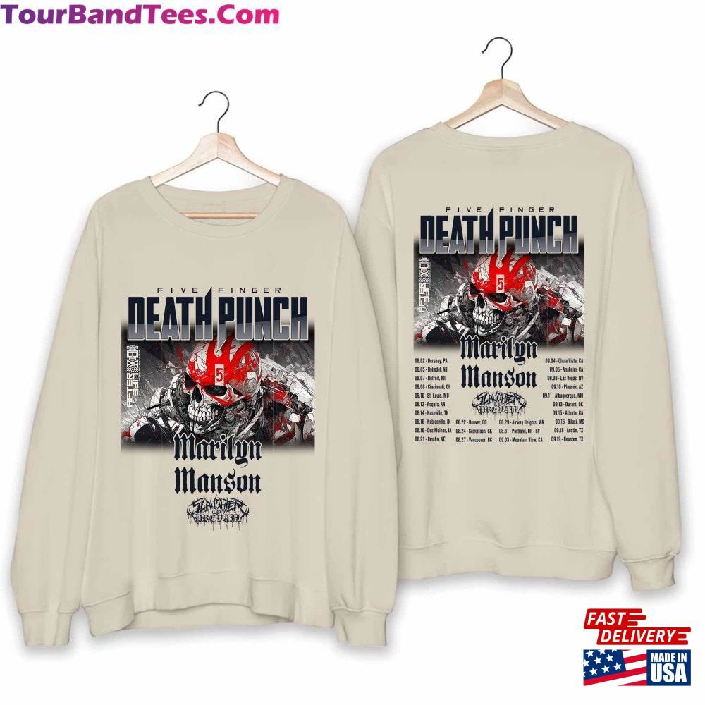 Five Finger Death Punch Tour Shirt Band Fan Sweatshirt Hoodie 29Uf096294 – Utopia Fashion