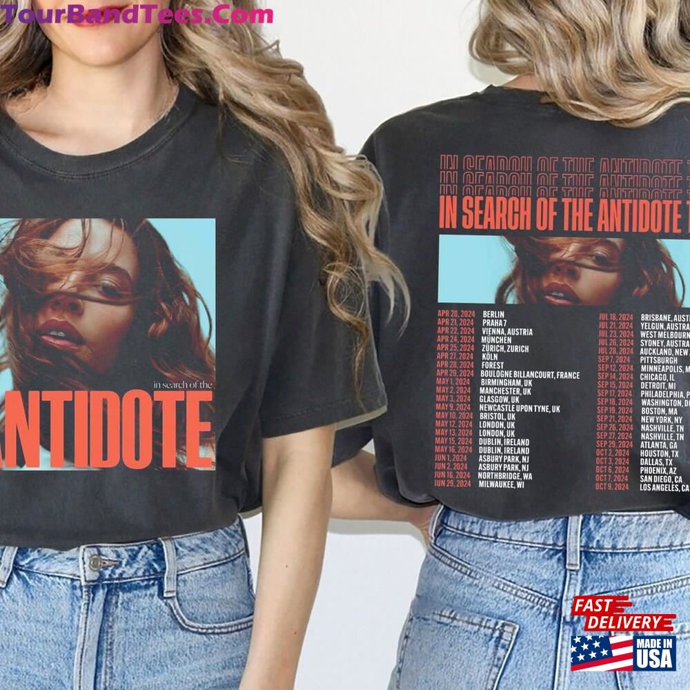 Fletcher In Search Of The Antidote Tour Comfort Colors Shirt Concert Hoodie Sweatshirt 29Uf102397 – Utopia Fashion