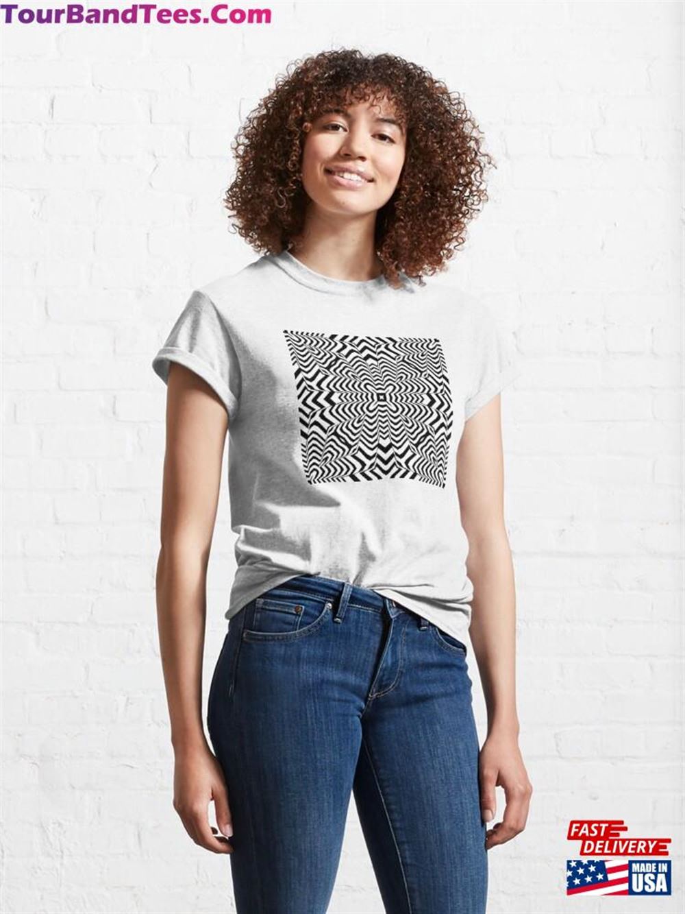 Floral Opart Classic T-Shirt Unisex 29Uf111766 – Utopia Fashion