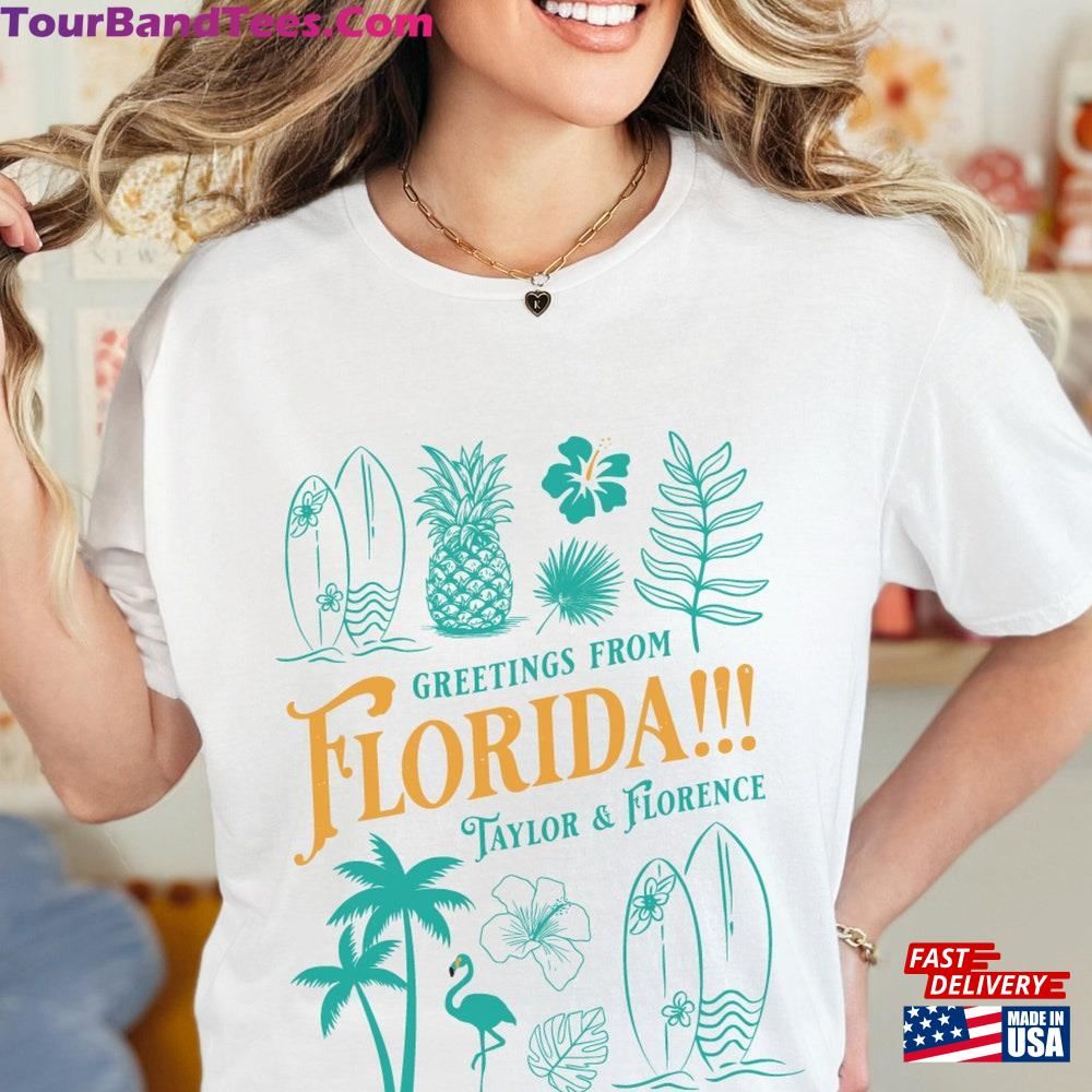 Florida T-Shirt Taylor Swift Florence Ttpd The Tortured Poets Department Tee Unisex Classic 29Uf102551 – Utopia Fashion