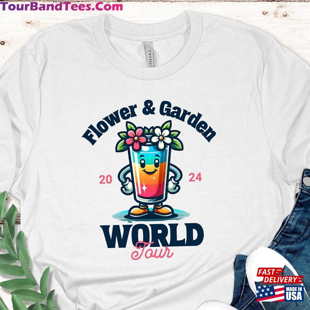 Flower And Garden Drinking Around The World Shirt Festival Bachelorette Disney Epcot Tour Sweatshirt T-Shirt 29Uf111179 – Utopia Fashion