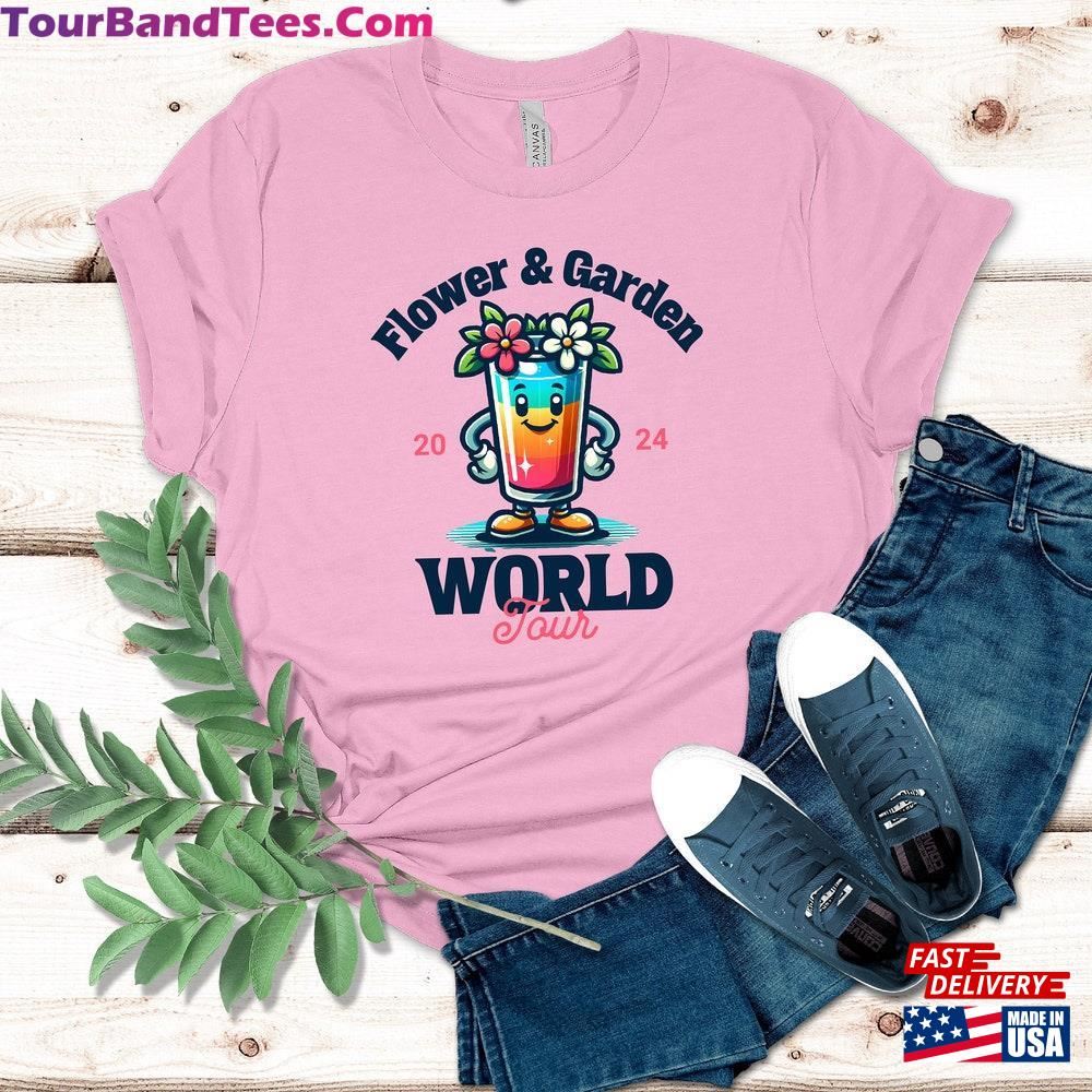 Flower And Garden Drinking Around The World Shirt Festival Bachelorette Disney Epcot Tour Sweatshirt T-Shirt 29Uf106811 – Utopia Fashion