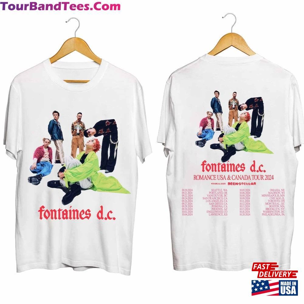 Fontaines Dc Tour Shirt Band Fan Classic Unisex 29Uf117759 – Utopia Fashion