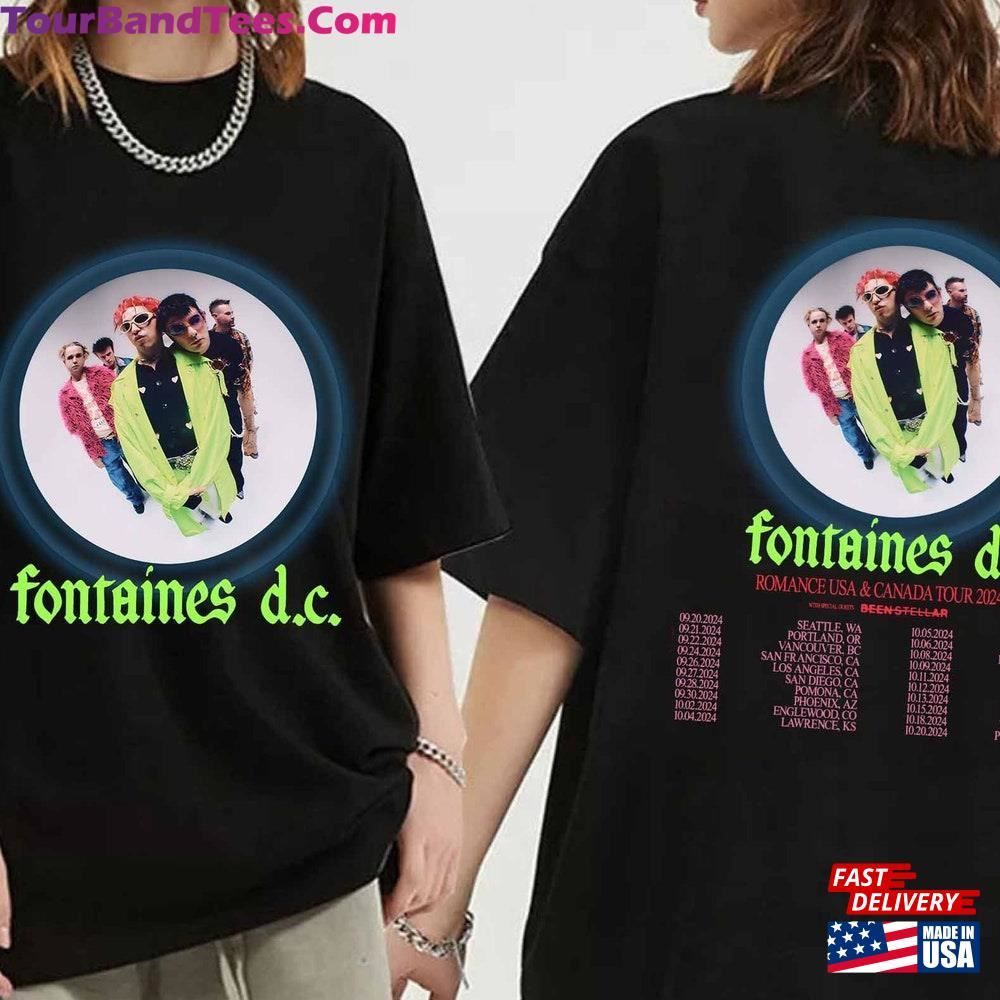 Fontaines Dc Tour Shirt Band Fan Hoodie T-Shirt 29Uf111669 – Utopia Fashion