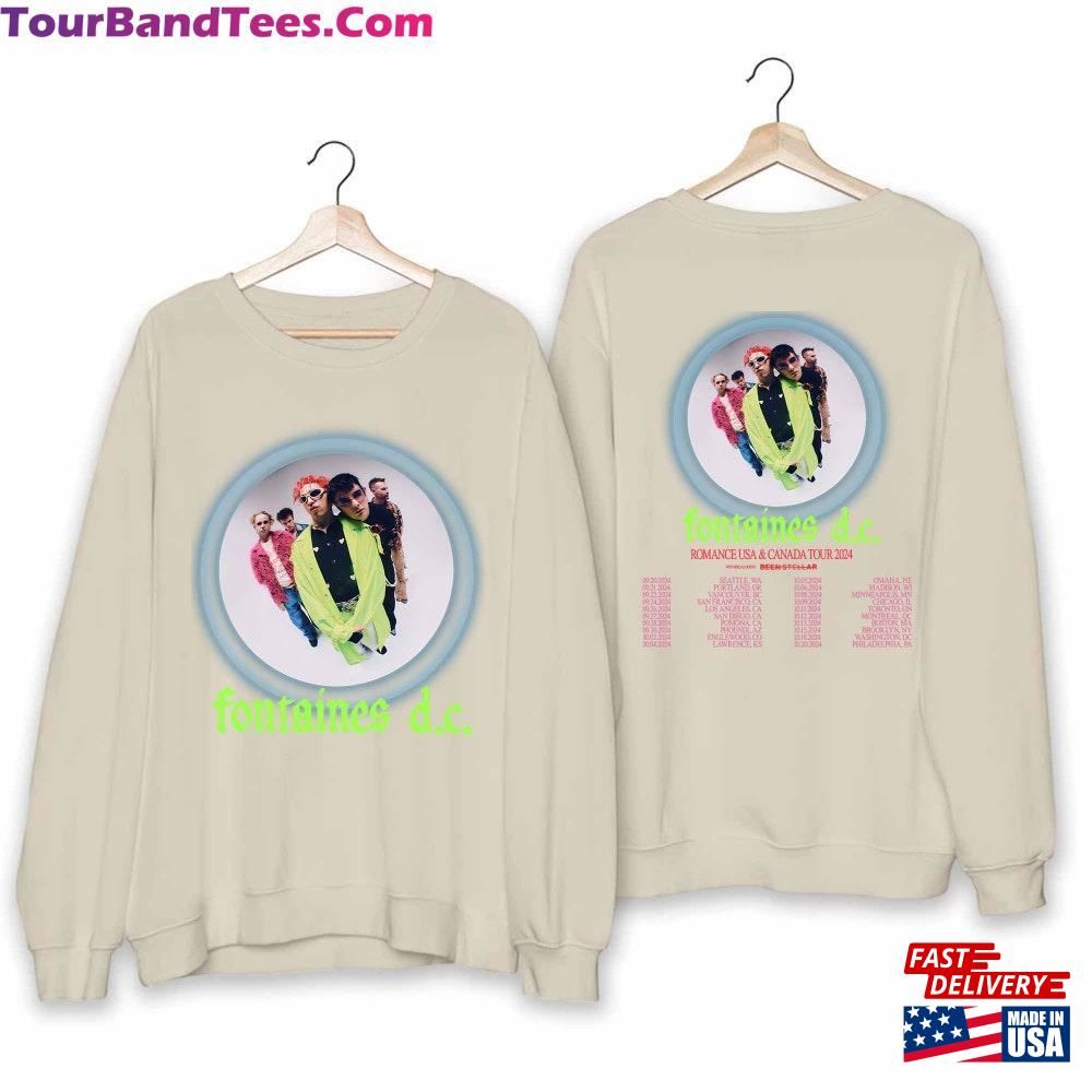 Fontaines Dc Tour Shirt Band Fan Hoodie T-Shirt 29Uf111669 – Utopia Fashion