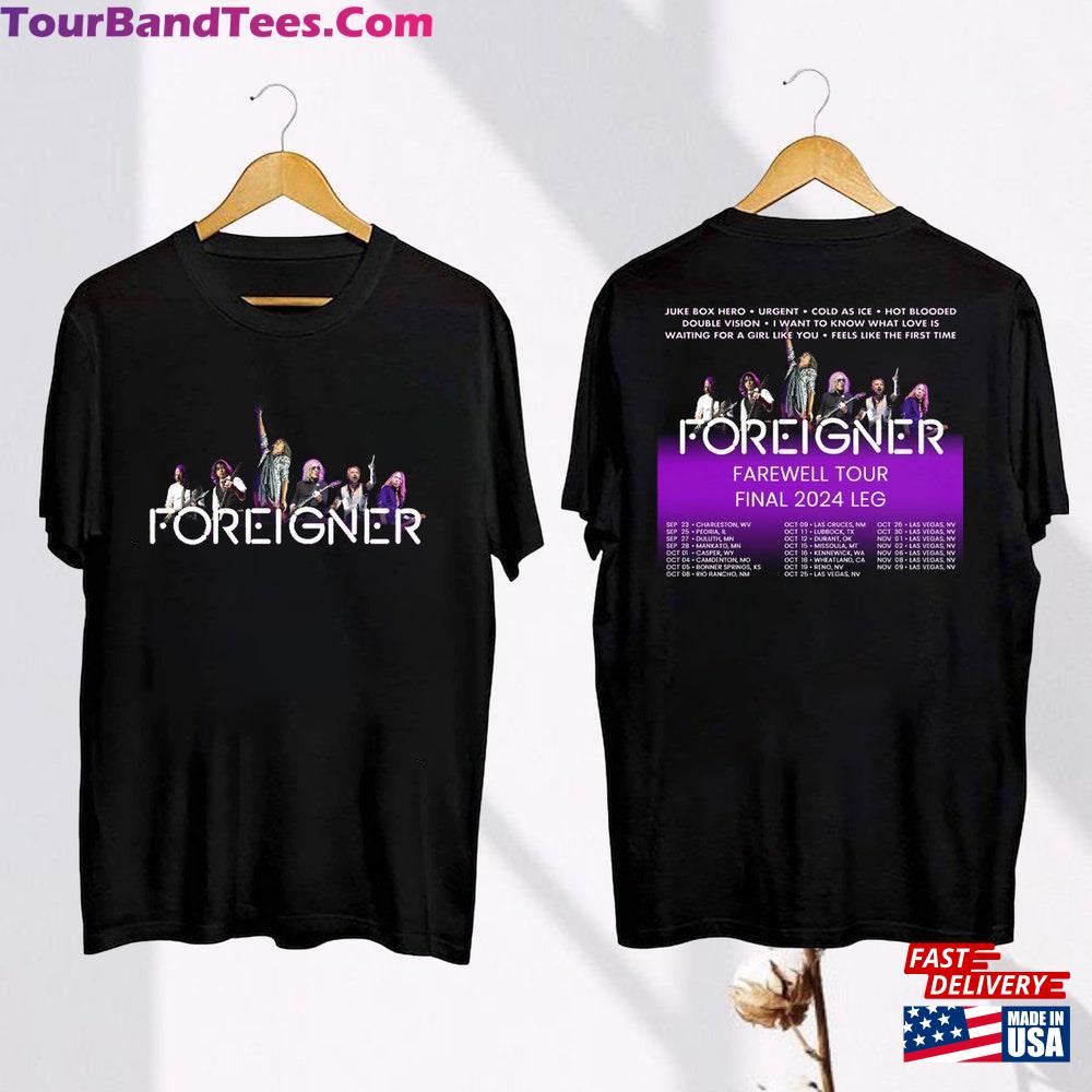 Foreigner Farewell Tour Tshirt Band Concert Fan Gift Shirt Sweatshirt T-Shirt 29Uf097938 – Utopia Fashion