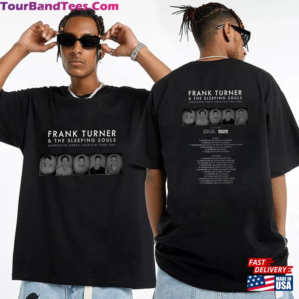 Frank Turner Amp The Sleeping Souls Undefeated Tour Shirt And Concert Unisex T-Shirt 29Uf106617 – Utopia Fashion