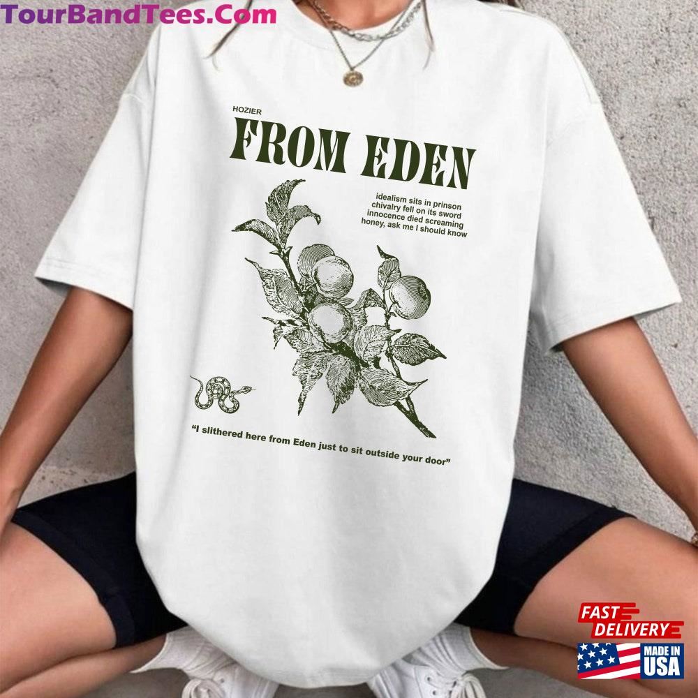 From Eden Hozier T-Shirt No Grave Can Hold My Body Down Shirt Classic 29Uf111983 – Utopia Fashion