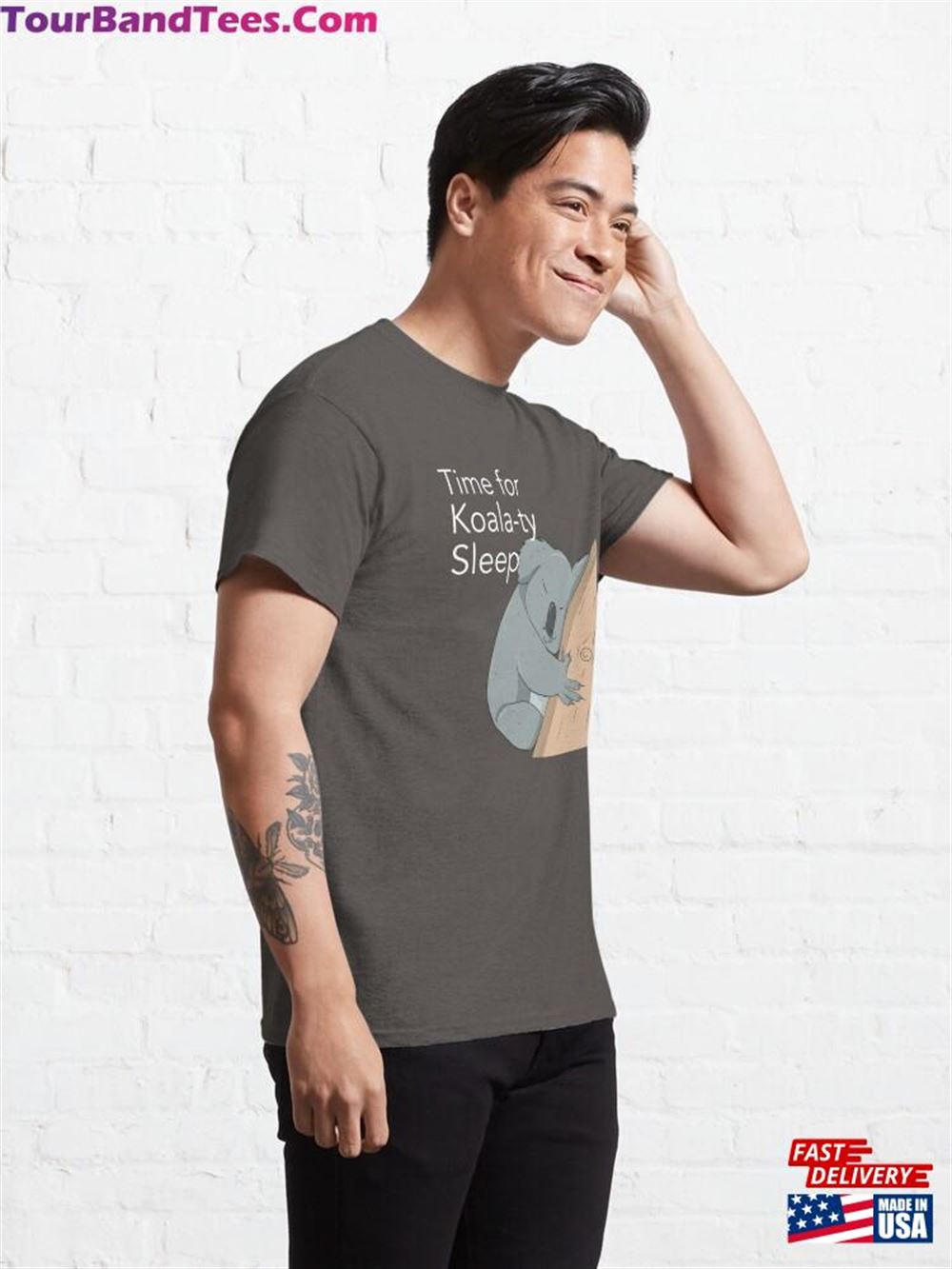 Fun Koala Puns Time For Classic T-Shirt 29Uf097861 – Utopia Fashion